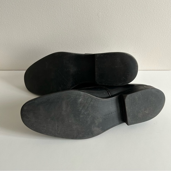 ZARA Black Half Zip Shoes Size 39 - Picture 7 of 7